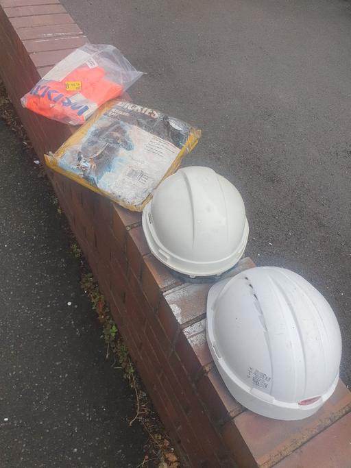 Buy & Sell Pensnett Dudley - Photos for 2 Medium Hard Hats, Polo Shirt, Suit & Boots.