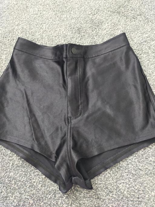 Buy & Sell Maypole Birmingham - Photos for Ladies shiny black shorts size Medium