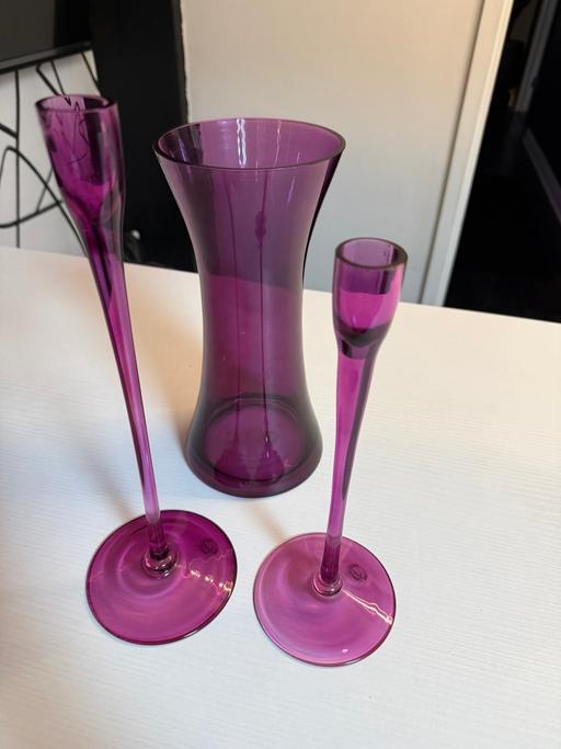 Buy & Sell Dudley Port Sandwell - Photos for Glass vase & candle holders