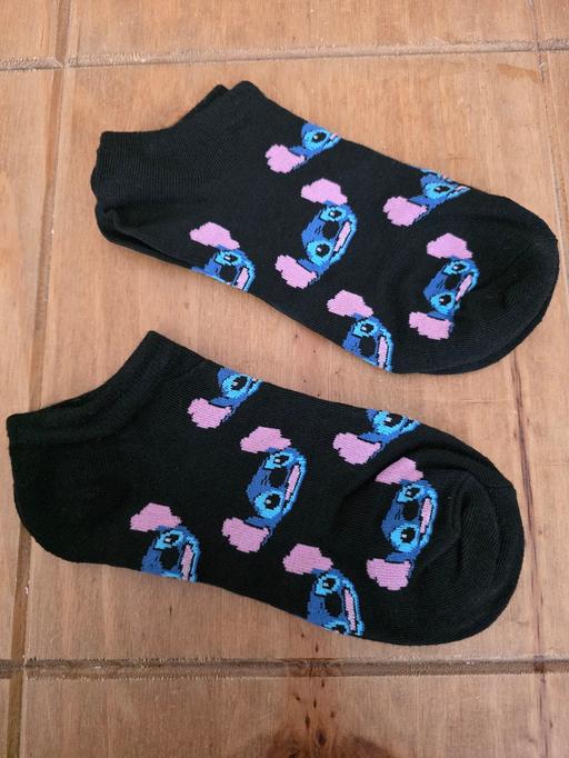 Buy & Sell Blackpool Town Centre Blackpool - Photos for Stitch trainer socks x 2 size 4-7 NEW