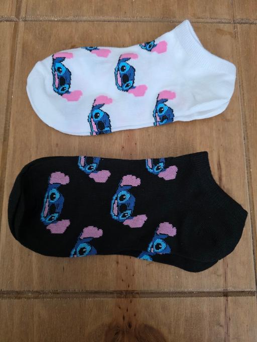 Buy & Sell Blackpool Town Centre Blackpool - Photos for Stitch trainer socks x 2 size 4-7 NEW