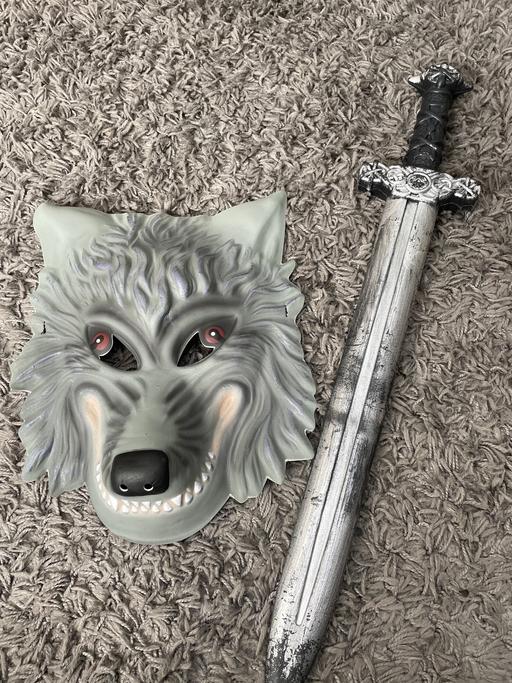 Buy & Sell Wallbrook Dudley - Photos for Wolf mask and sword