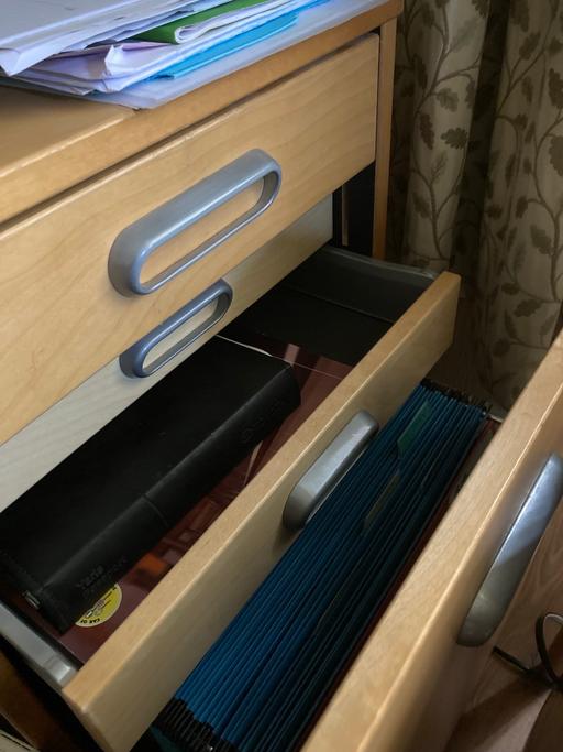 Buy & Sell Cradley Heath Sandwell - Photos for Ikea filing cabinet. Solid wood, on wheels