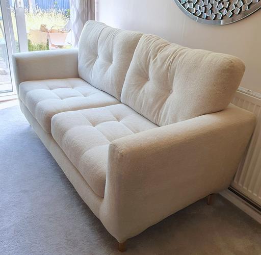 Buy & Sell Premier Business Park Walsall - Photos for NEW 3 Seater Cream Sofa, DELIVERY AVAILABLE