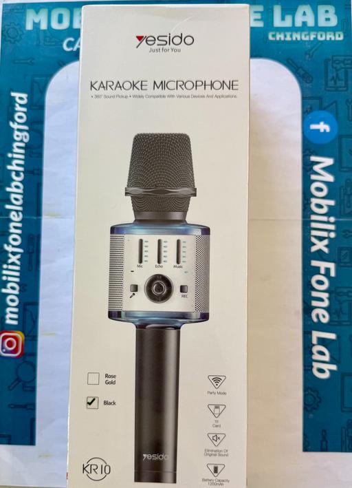 Buy & Sell Highams Park East London - Photos for Karaoke KR10 Wireless Bluetooth Microphone