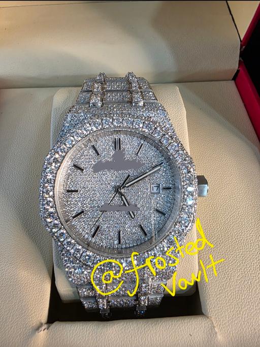 Buy & Sell Colindale North West London - Photos for Custom VVS Moissanite Mens Watch - Iced Out