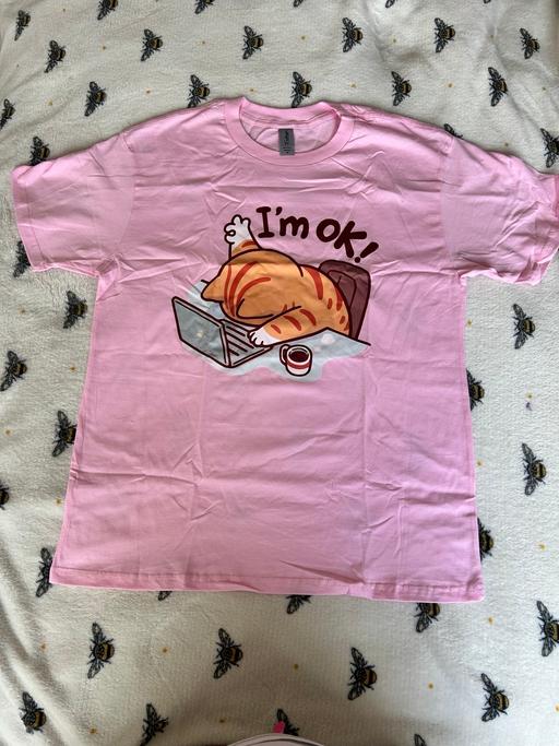 Buy & Sell Kendal Westmorland and Furness - Photos for Funny Cute Cat Printed tTshirt 100% Cotton