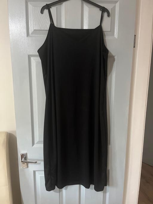Buy & Sell Wickersley Rotherham - Photos for Long thin black M&S dress casual wear size 22