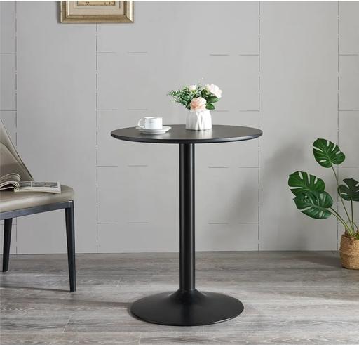 Buy & Sell Small Heath Birmingham - Photos for Round Dining Table 60cm Black Colored Top Sma