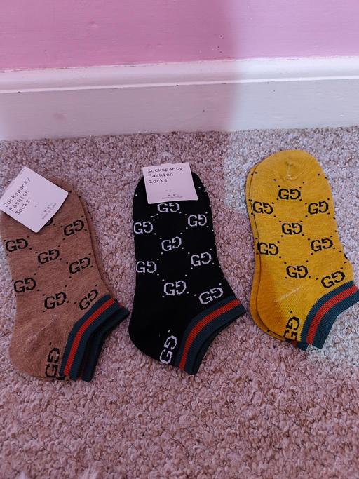 Buy & Sell Stornoway Eilean Siar - Photos for Ladies girls socks GG letters size 4-6