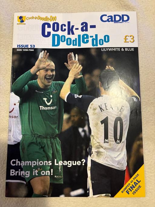 Buy & Sell Muxton Telford and Wrekin - Photos for Cock-A-Doodle-Doo: issue 53 Tottenham fanzine