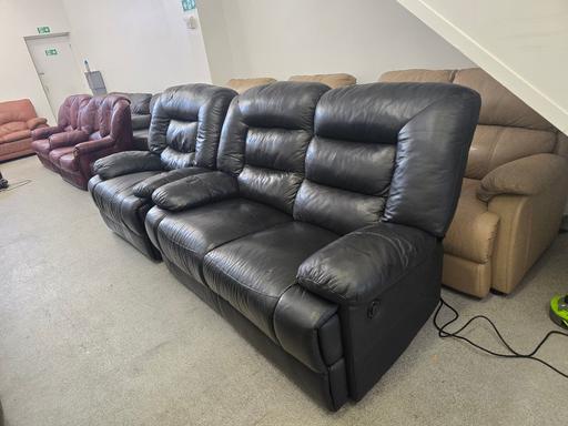 Buy & Sell Quarry Bank Dudley - Photos for AMX scs black 2x1 electric recliners