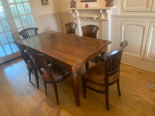 Buy & Sell Edgbaston Birmingham - Photos for Solid teak dining table and 6 chairs
