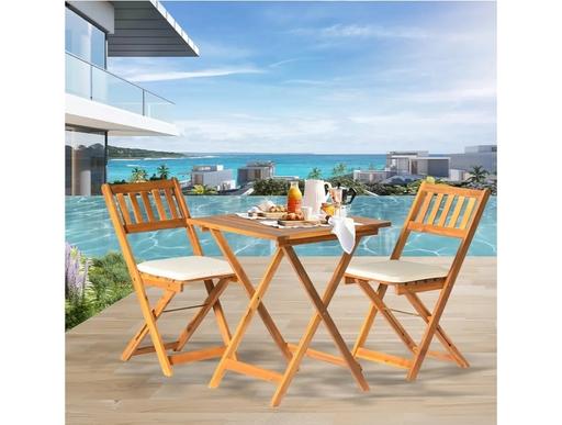 Buy & Sell Camp Hill Birmingham - Photos for 3 Piece Folding Wooden Garden Furniture Table