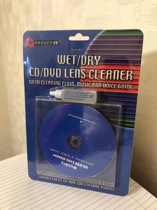 Buy & Sell Bamber Bridge South Ribble - Photos for Wet/Dry CD/DVD Lens Cleaner - Sealed
