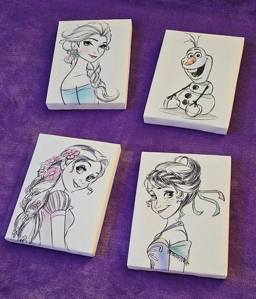 Buy & Sell Heath Hayes Cannock Chase - Photos for Set of 4 Disney Canvases