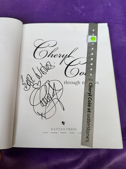 Buy & Sell Cannock Cannock Chase - Photos for Cheryl Cole Signed Book