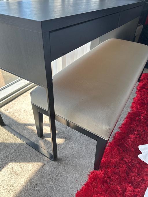 Buy & Sell All Saints East London - Photos for Two drawer Desk and bedroom stool 142x50x75cm