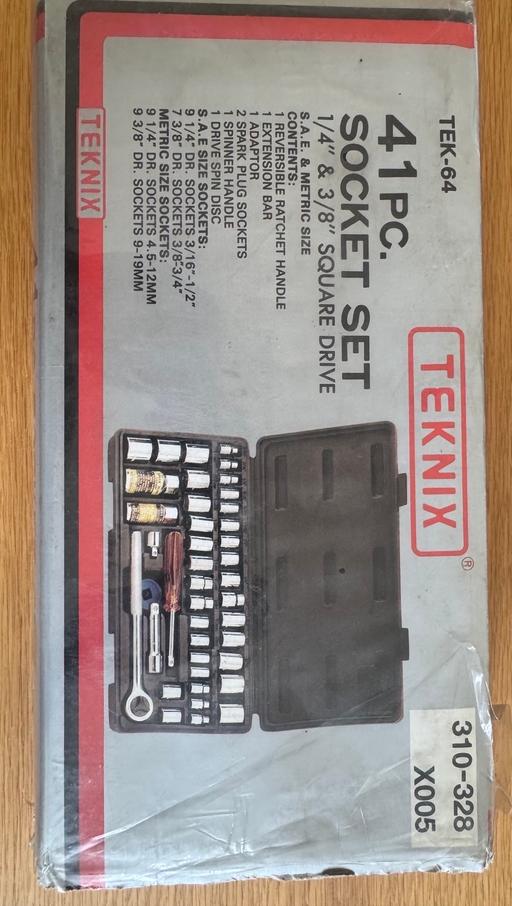 Buy & Sell Hornchurch Havering - Photos for Teknix 41 pc. Socket set