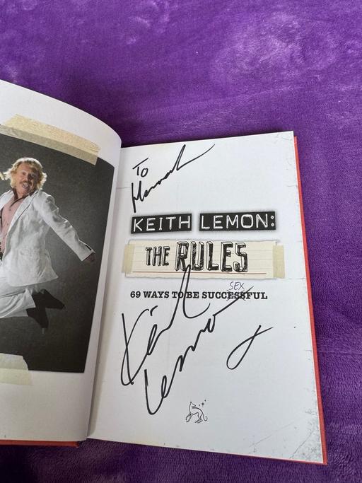 Buy & Sell Heath Hayes Cannock Chase - Photos for Keith Lemon Signed Dedicated Book