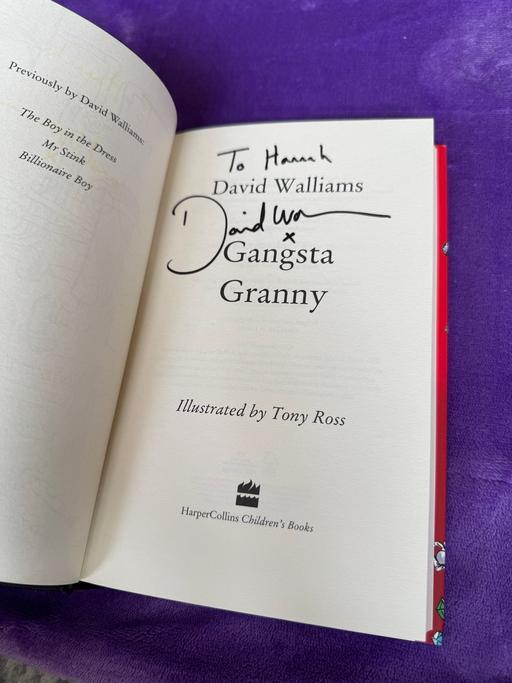Buy & Sell Cannock Cannock Chase - Photos for David Walliams Signed Dedicated Book