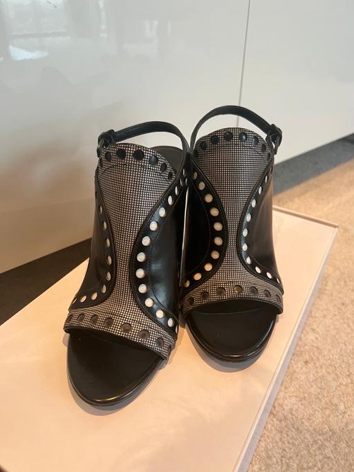 Buy & Sell Fairlands Guildford - Photos for Alexander Wang Leather Slingback Pumps EU37