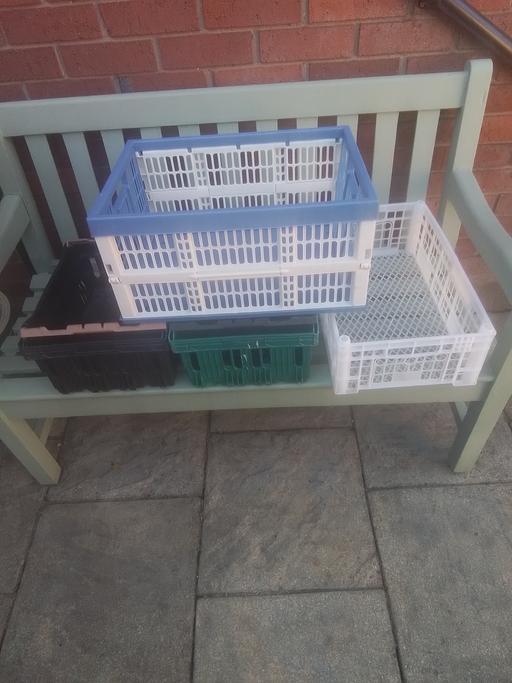 Buy & Sell Aldridge Walsall - Photos for 4 BASKETS WITH HANDLES