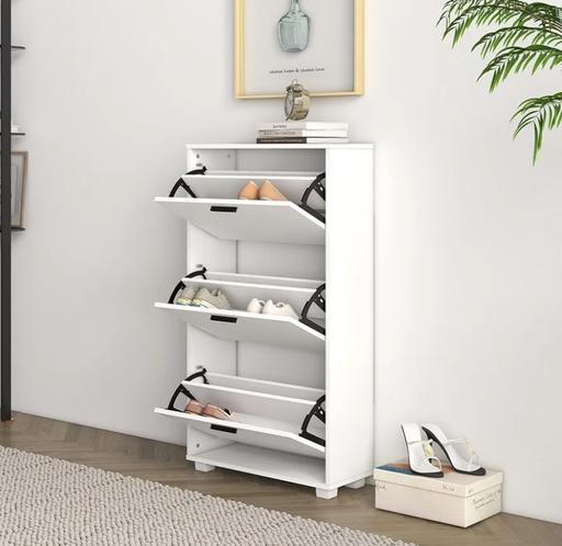 Buy & Sell New Shires Industrial Estate Birmingham - Photos for 3 Drawer Shoe Cabinet，Wooden Shoe Storage Cup