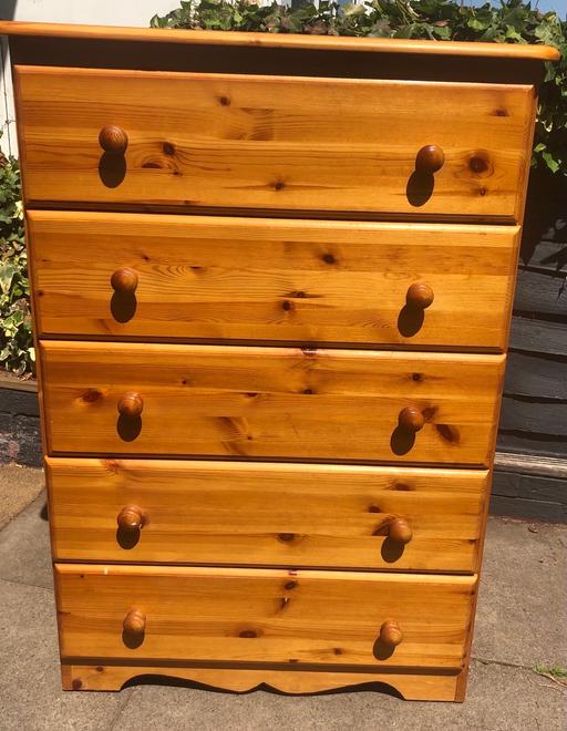 Buy & Sell Yardley Birmingham - Photos for SOLID PINE CHEST OF DRAWERS