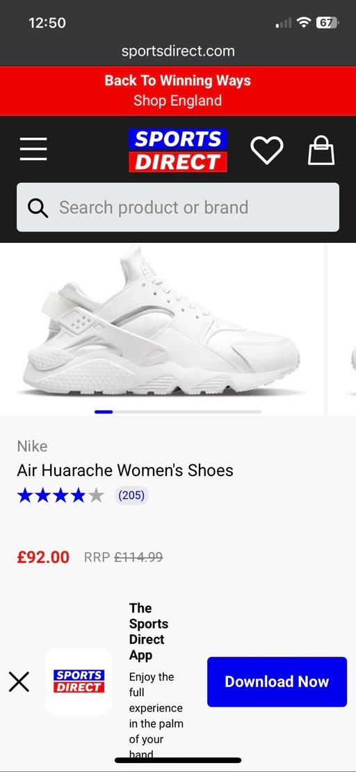 Buy & Sell Ashton-on-Ribble Preston - Photos for Ladies Nike air hurricane size 3 BRAND NEW