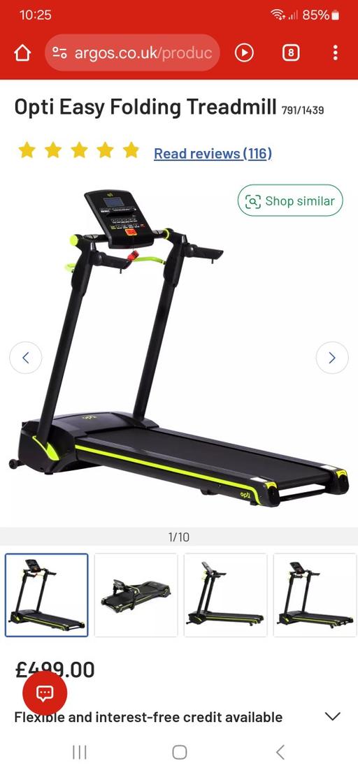 Buy & Sell Potters Bar Hertsmere - Photos for Opti Easy Treadmill
