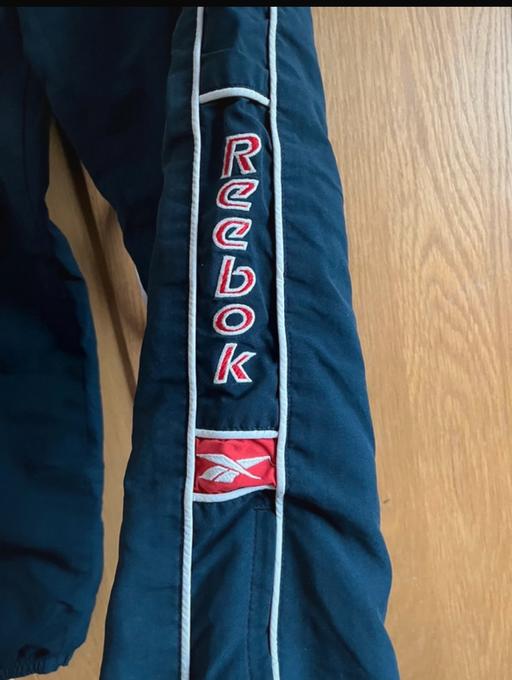 Buy & Sell Cann Hall East London - Photos for Reebok blue tracksuit bottoms streetwear