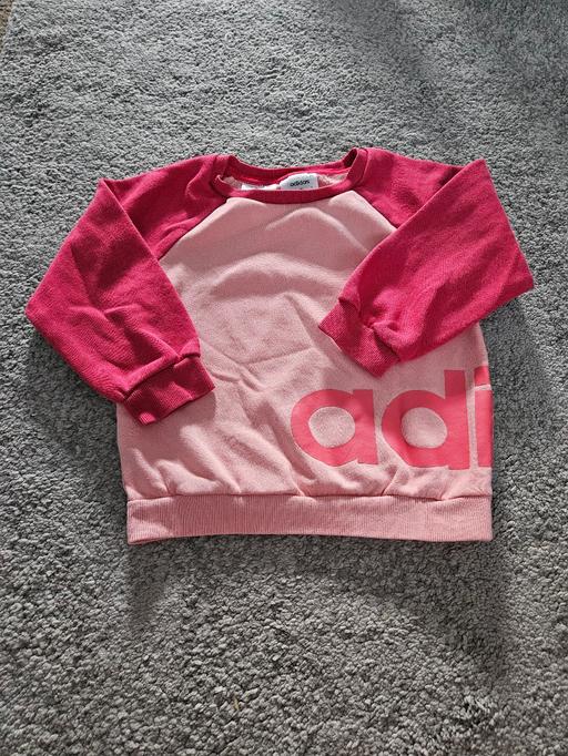 Buy & Sell Weston Point Halton - Photos for 18-24 months ADIDAS pink sweater