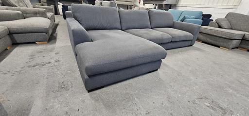 Buy & Sell Cheslyn Hay South Staffordshire - Photos for DFS Calix Charcoal Boucle Large Corner Sofa