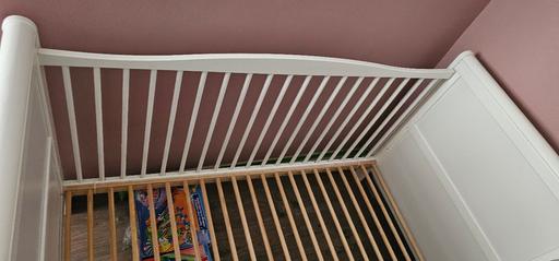 Buy & Sell Whitechapel East London - Photos for Large Wooden Cot Bed Free