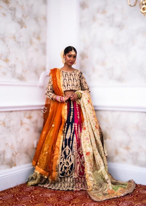 Buy & Sell Denholme Bradford - Photos for Multicoloured Bridal/Party lehnga