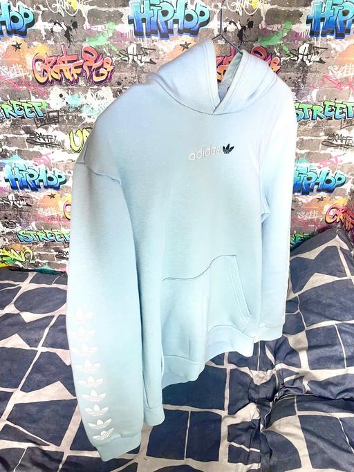 Buy & Sell Barns of Claverhouse Dundee - Photos for Adidas Hoodie Light Blue XL Kids M Adult