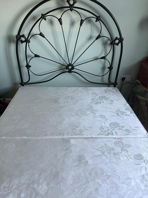 Buy & Sell Fulwood Preston - Photos for Double bed frame, mattress and divan base