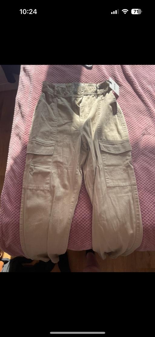 Buy & Sell Stoke Hill Exeter - Photos for Beige cargo trousers