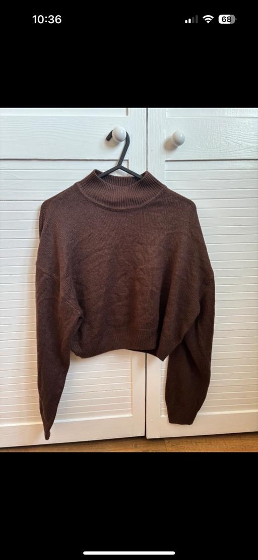 Buy & Sell Stoke Hill Exeter - Photos for Brown crop jumper
