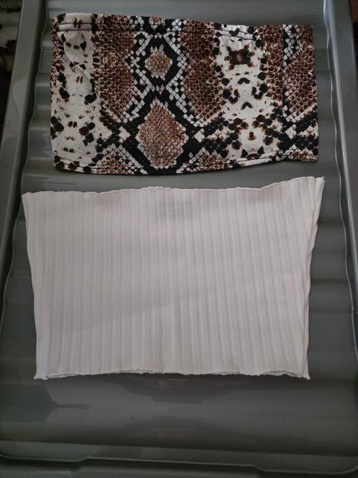 Buy & Sell Blackpool Town Centre Blackpool - Photos for Strapless crop tops x 2 size 6