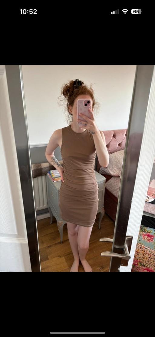 Buy & Sell Stoke Hill Exeter - Photos for Brown ruched dress