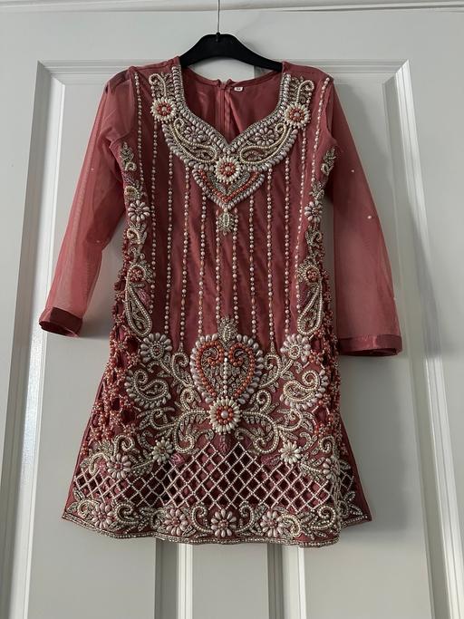 Buy & Sell Birmingham West Midlands - Photos for Pink asian partywear girls lengha size 32