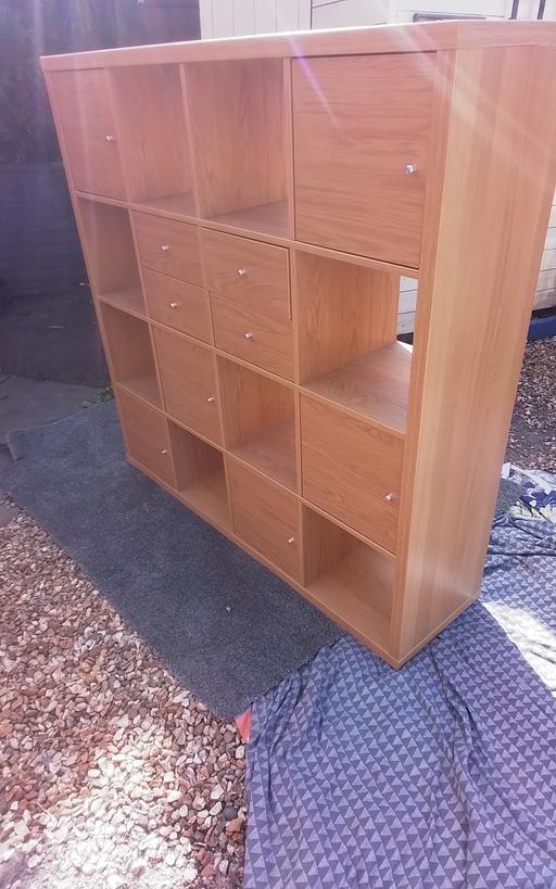 Buy & Sell Swinley Wigan - Photos for SOLID OAK SQUARED UNIT