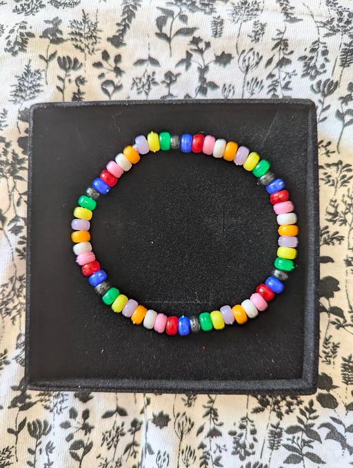 Buy & Sell Georgetown Blaenau Gwent - Photos for Hand made elasticated multicolour bracelet.