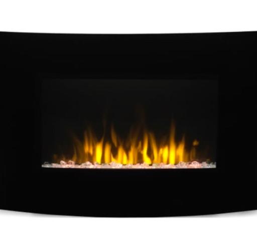 Buy & Sell Northfield Birmingham - Photos for Black curved glass fire