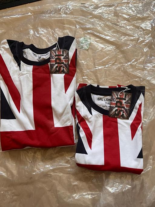 Buy & Sell Blackwall East London - Photos for Spl London Union Jack T-shirt 2 shirts