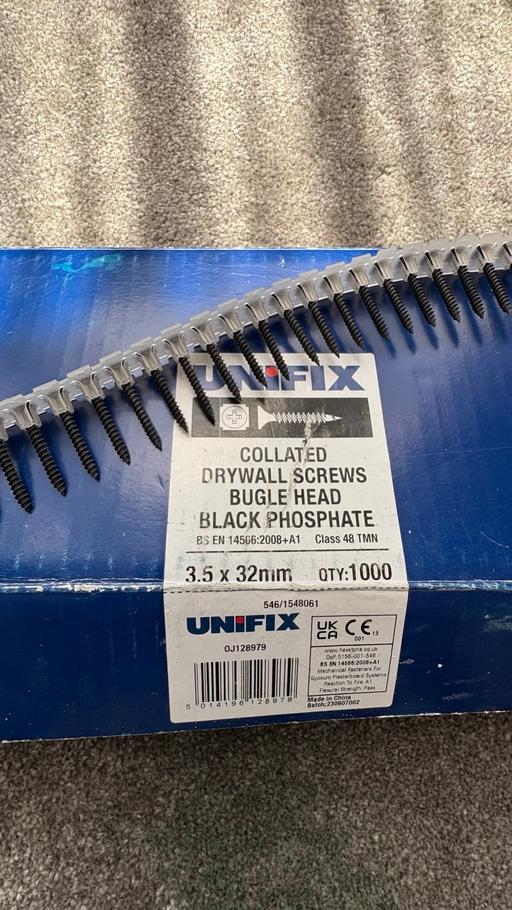 Buy & Sell Forest Gate East London - Photos for Over 11100 unused drywall black screws