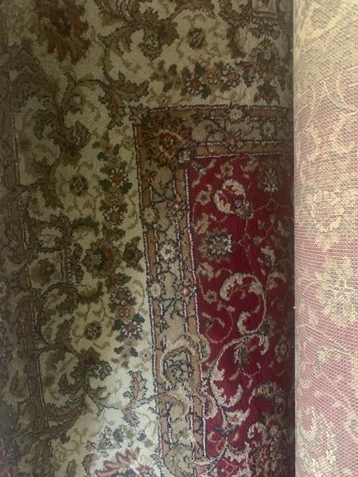 Buy & Sell Sparkbrook Birmingham - Photos for Deep red and cream medium rug oriental
