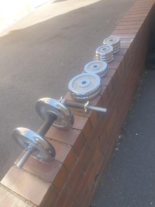 Buy & Sell Pensnett Dudley - Photos for Pro Power Dumbells & Chrome Weights, VGC